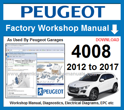 Peugeot 4008 Workshop Repair Manual Download